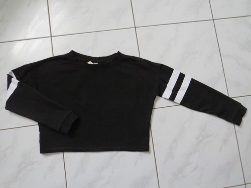 Cropped sweatshirt - ~,
