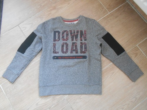 Jungen sweatshirt grau - jungen,